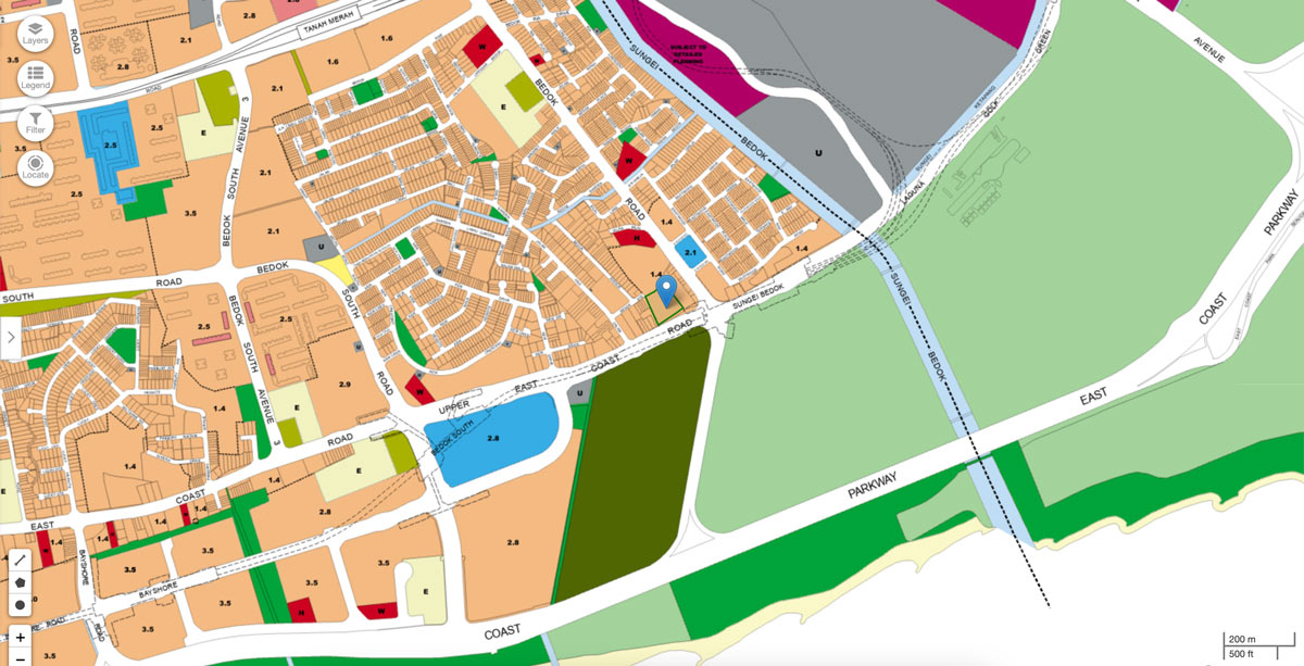 Bagnall Court Location Map